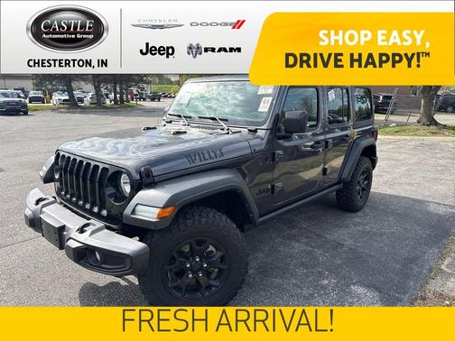Granite Crystal Metallic Clearcoat 2022 Jeep Wrangler Unlimited Sport