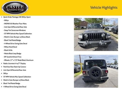 Granite Crystal Metallic Clearcoat 2022 Jeep Wrangler Unlimited Sport