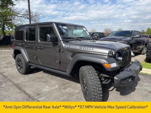 Granite Crystal Metallic Clearcoat 2022 Jeep Wrangler Unlimited Sport