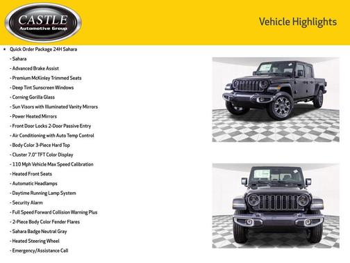 2026 Jeep Gladiator Sport S