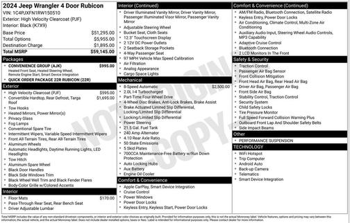 2024 Jeep Wrangler Rubicon