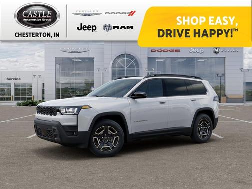 Bright White Clearcoat 2026 Jeep Cherokee Laredo 4x4