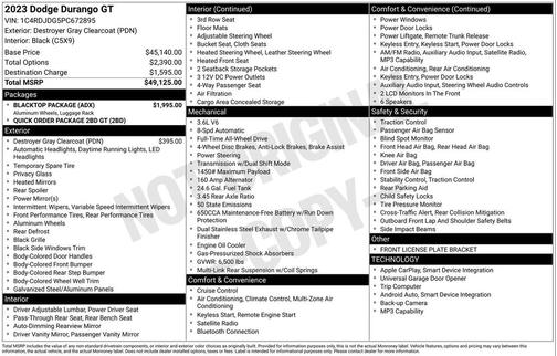 2023 Dodge Durango GT