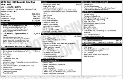 2022 RAM 1500 Laramie