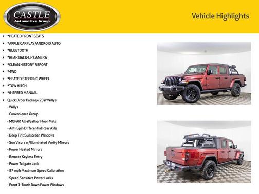 2021 Jeep Gladiator Willys 4x4