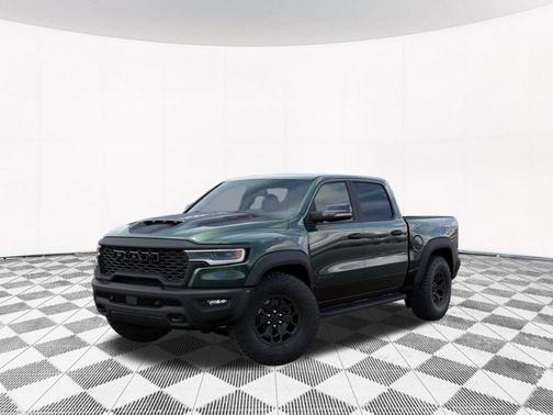 Serrano Green Metallic 2026 RAM 1500 RHO Crew Cab 4x4 5'7' Box