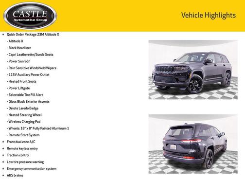 2025 Jeep Grand Cherokee Altitude