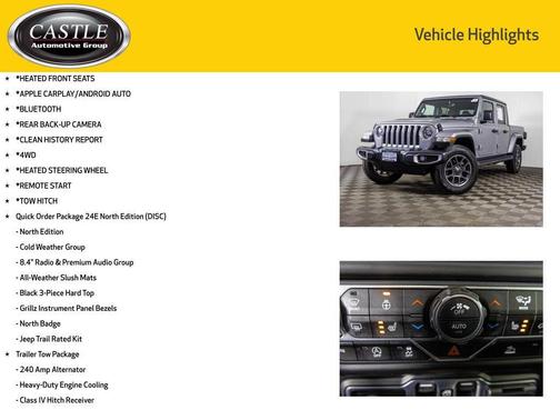 Billet Silver Metallic Clearcoat 2020 Jeep Gladiator Overland