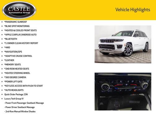 2023 Jeep Grand Cherokee Overland