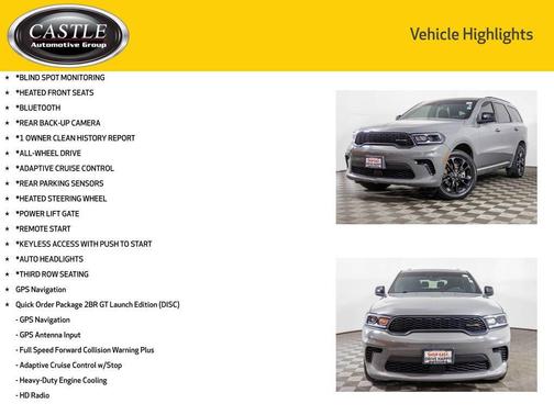2023 Dodge Durango GT Launch Edition  AWD