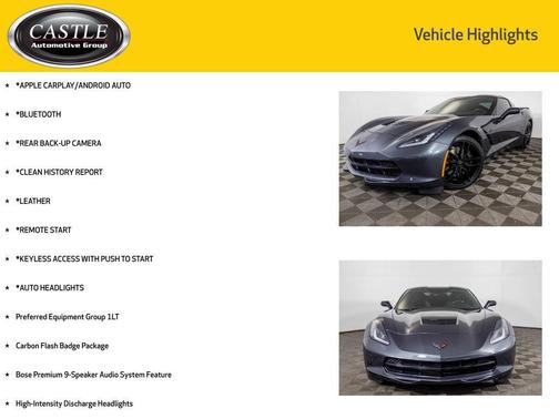 Watkins Glen Gray Metallic 2017 Chevrolet Corvette Stingray Z51