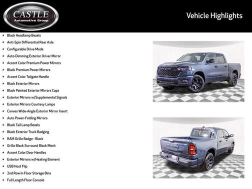 2025 RAM 1500 Big Horn/Lone Star