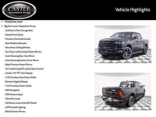 2026 RAM 1500 Big Horn/Lone Star