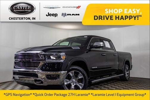 Diamond Black Crystal Pearlcoat 2022 RAM 1500 Laramie