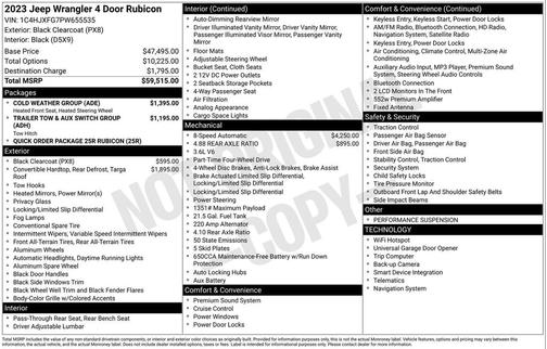 2023 Jeep Wrangler Rubicon