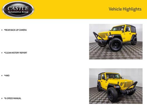 Hellayella Clearcoat 2021 Jeep Wrangler Sport