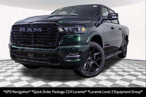 Serrano Green Metallic 2026 RAM 1500 Laramie