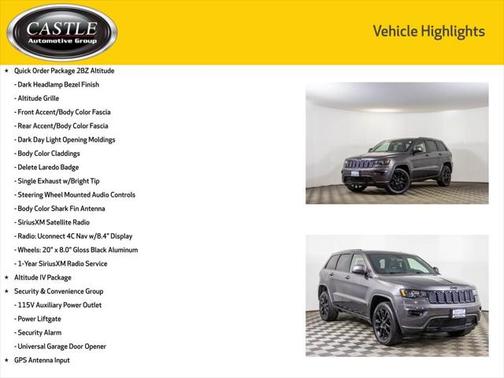 2018 Jeep Grand Cherokee Altitude