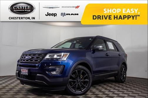 Shadow Black 2017 Ford Explorer XLT