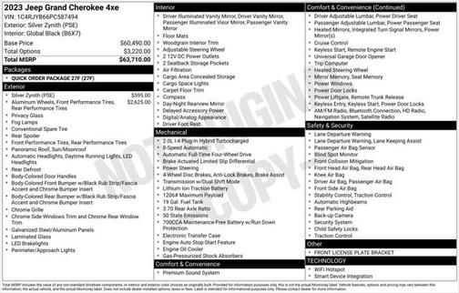 2023 Jeep Grand Cherokee 4xe Base