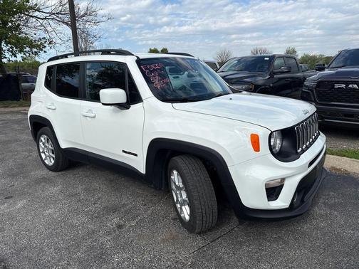 Alpine White Clearcoat 2019 Jeep Renegade Latitude
