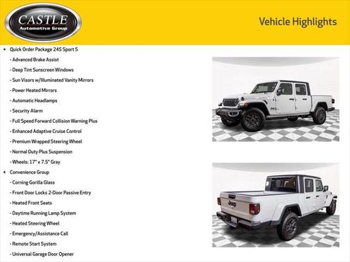 2025 Jeep Gladiator Sport