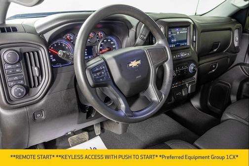 Northsky Blue Metallic 2023 Chevrolet Silverado 1500 Custom