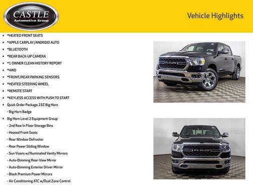 2022 RAM 1500 Big Horn/Lone Star