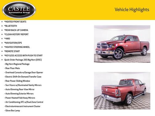 2018 RAM 1500 Big Horn