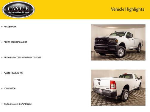 2024 RAM 2500 Tradesman Regular Cab 4x4 8' Box