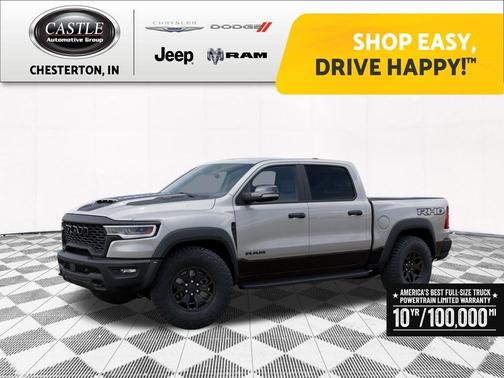 Silver Zynith 2026 RAM 1500 RHO Crew Cab 4x4 5'7' Box
