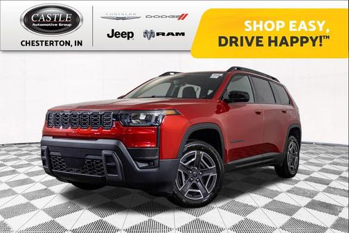 Red Hot Pearlcoat 2026 Jeep Cherokee Laredo 4x4