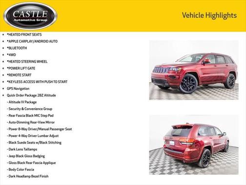 2018 Jeep Grand Cherokee Altitude