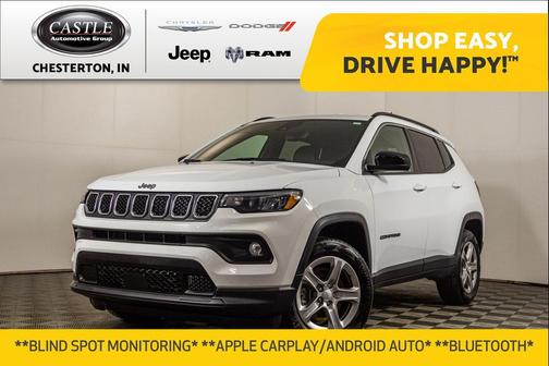 Bright White Clearcoat 2023 Jeep Compass Latitude