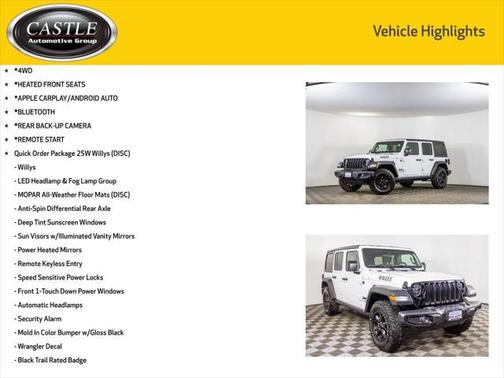 2021 Jeep Wrangler Willys