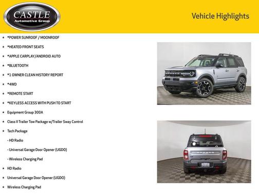 2022 Ford Bronco Sport Outer Banks