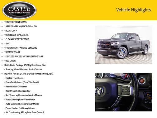 2019 RAM 1500 Big Horn