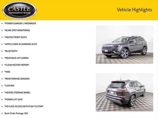 2019 Jeep Cherokee Limited