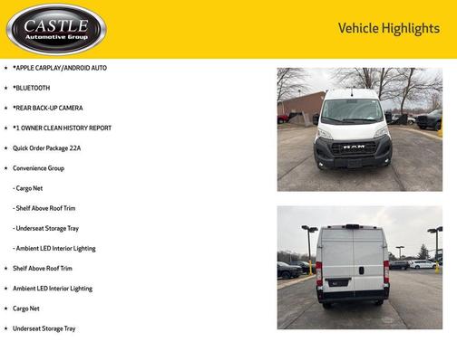 2023 RAM ProMaster 2500 High Roof