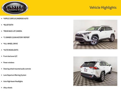 2022 Toyota RAV4 Hybrid LE