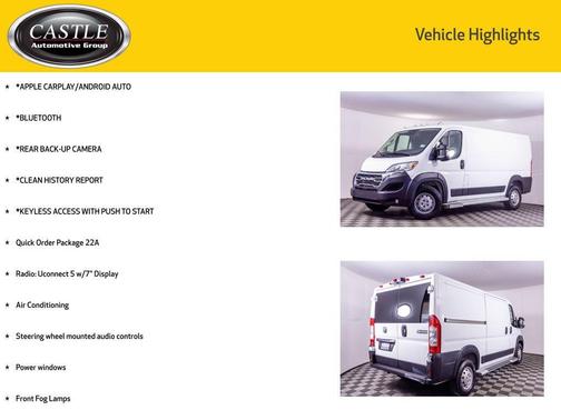 2023 RAM ProMaster 2500 Base