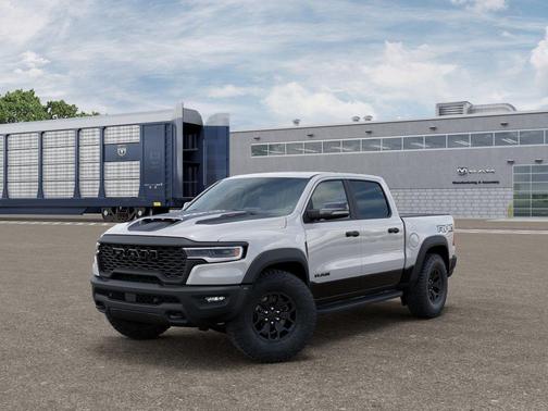 Bright White Clearcoat 2026 RAM 1500 RHO Crew Cab 4x4 5'7' Box