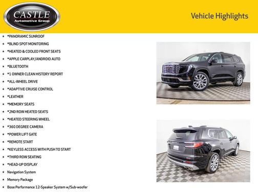 2024 GMC Acadia Denali