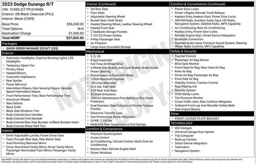 2023 Dodge Durango R/T AWD