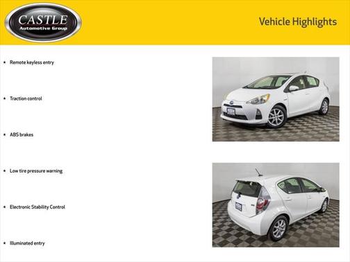 2013 Toyota Prius c Two