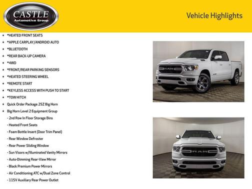 2020 RAM 1500 Big Horn/Lone Star