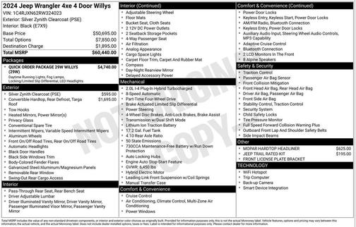 2024 Jeep Wrangler 4xe Willys