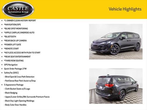 2018 Chrysler Pacifica Touring Plus
