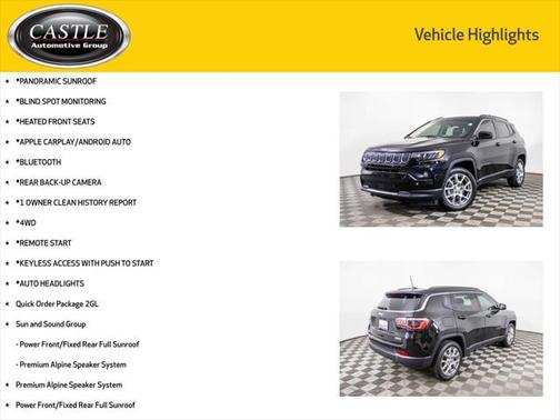 2022 Jeep Compass Latitude Lux
