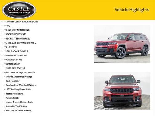 2022 Jeep Grand Cherokee L Altitude